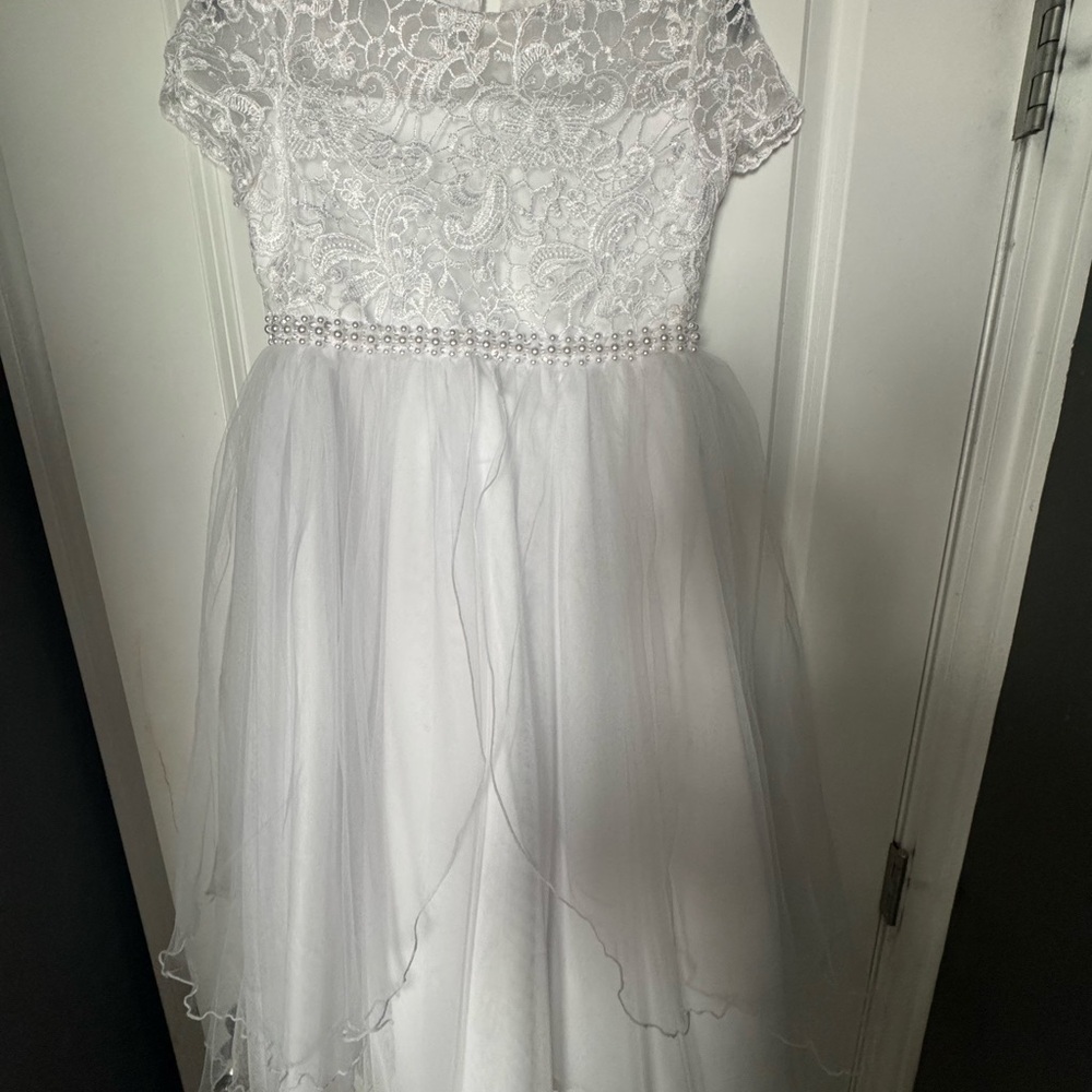 White First Communion Dress